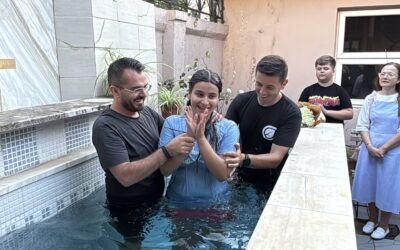 New Believers Publicly Affirm Faith